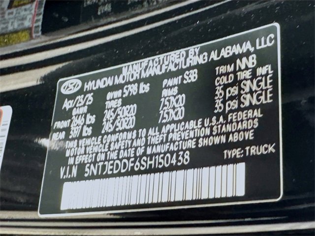 New 2025 Hyundai Santa Cruz Limited image 18