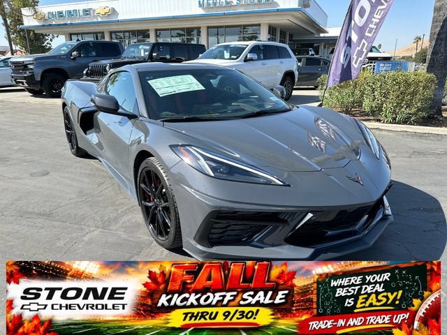New 2027 Chevrolet Corvette Stingray Coupe w/ Stealth Interior Trim Package RWD image 1