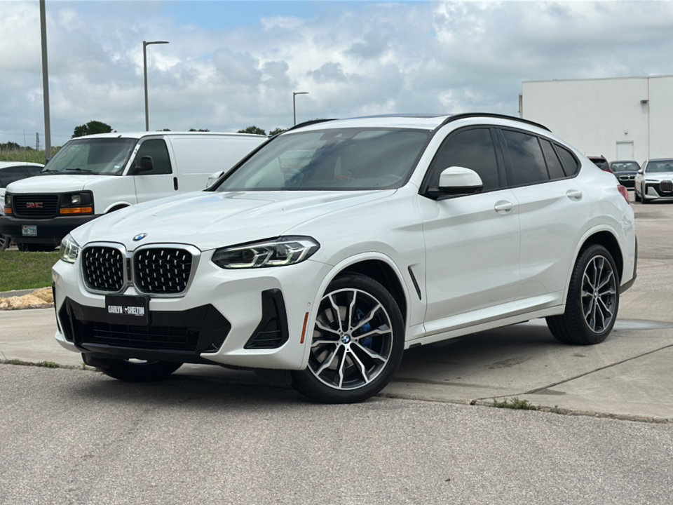 Used 2022 BMW X4 xDrive30i w/ M Sport Package 2 AWD/4WD image 1