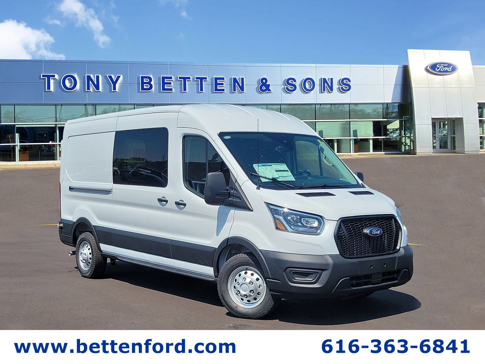 New 2025 Ford Transit 150 148 Medium Roof AWD w/ Load Area Protection Package