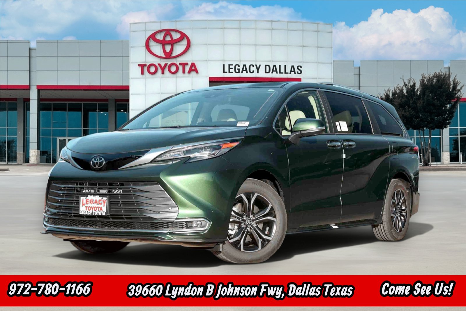 New 2026 Toyota Sienna Platinum