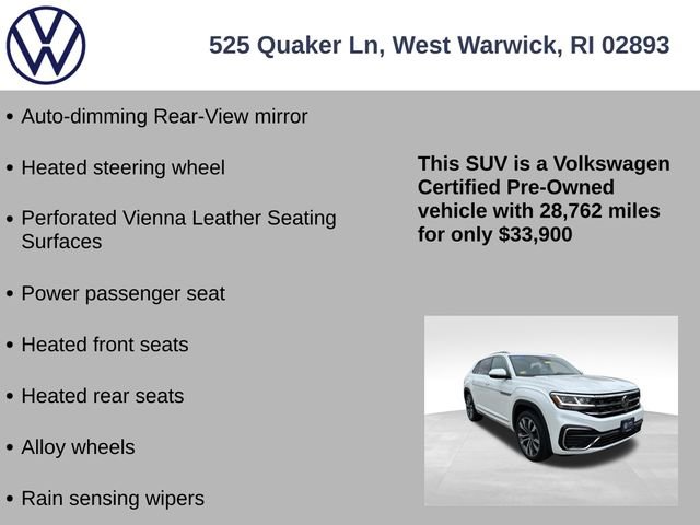 Used 2022 Volkswagen Atlas Cross Sport SEL Premium R-Line AWD/4WD image 19