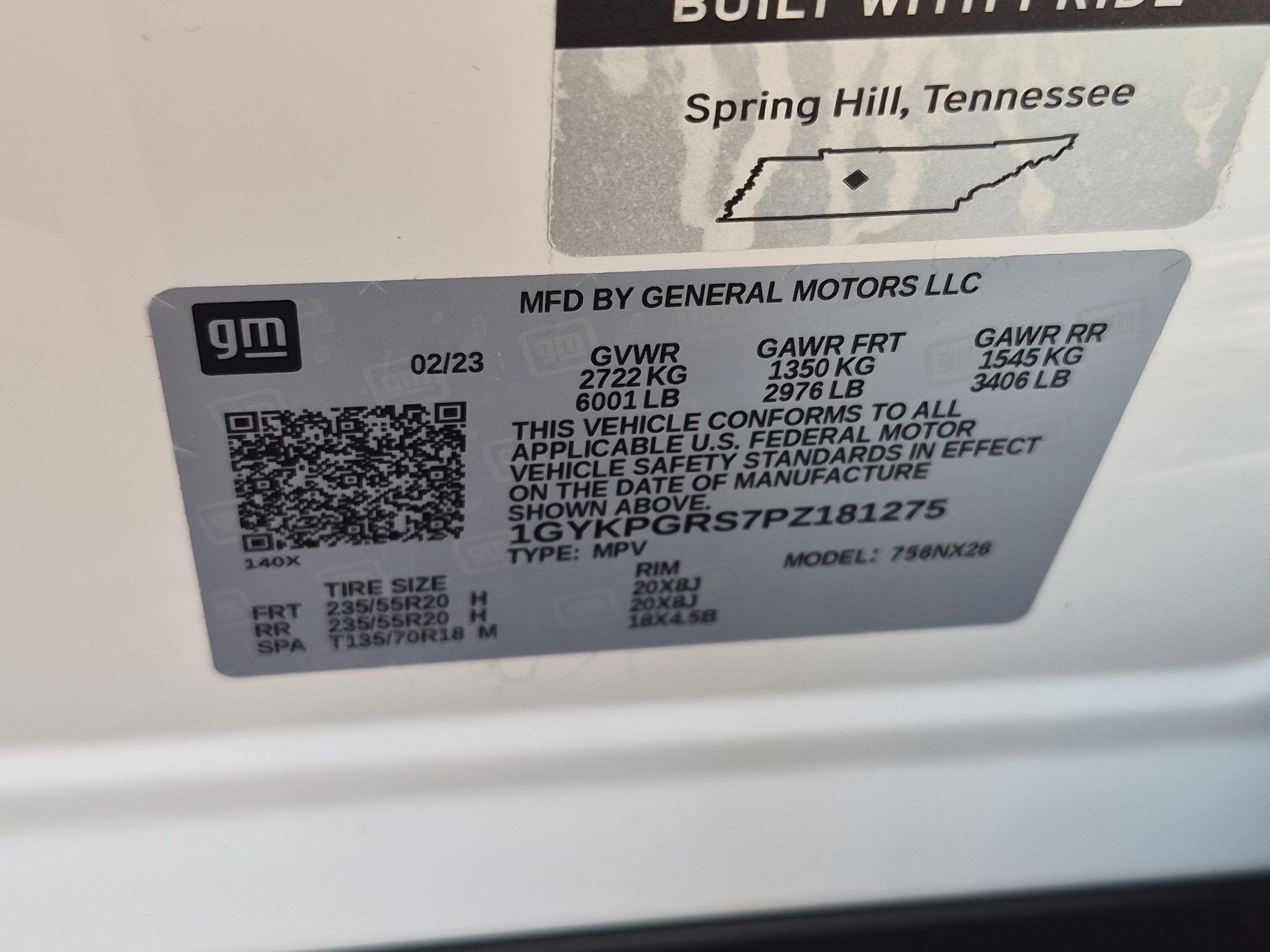 Used 2023 Cadillac XT6 Sport w/ Technology Package AWD/4WD image 37