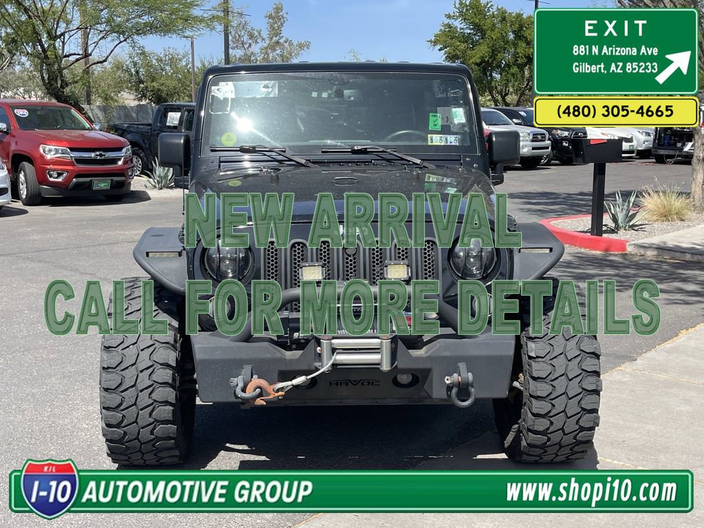 Used 2014 Jeep Wrangler Unlimited Rubicon w/ Dual Top Group AWD/4WD image 2