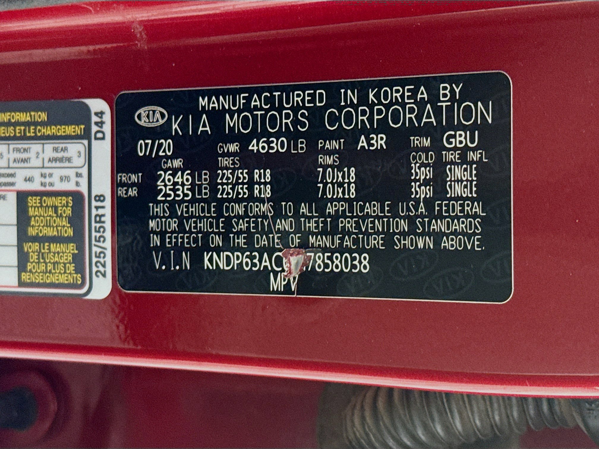 Used 2021 Kia Sportage S image 38