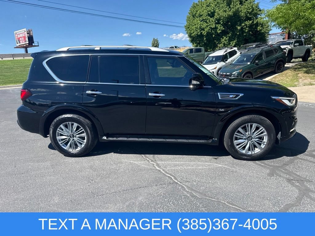 Used 2019 INFINITI QX80 Luxe w/ Cargo Package RWD image 2