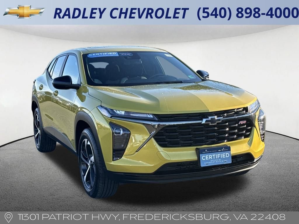 Certified 2024 Chevrolet Trax RS w/ Sunroof Package image 7