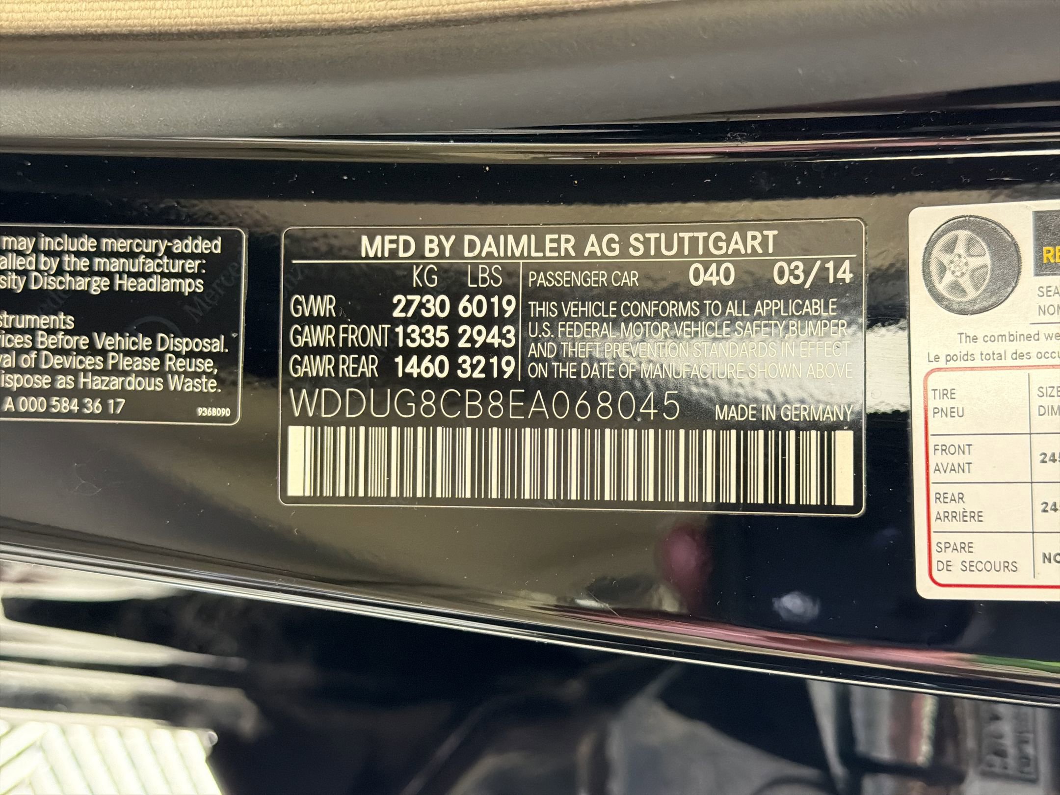 Used 2014 Mercedes-Benz S 550 Sedan image 19