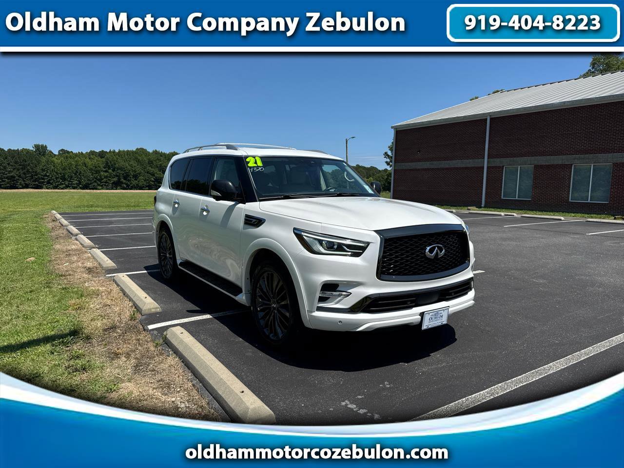 Used 2021 INFINITI QX80 Premium Select w/ Cargo Package