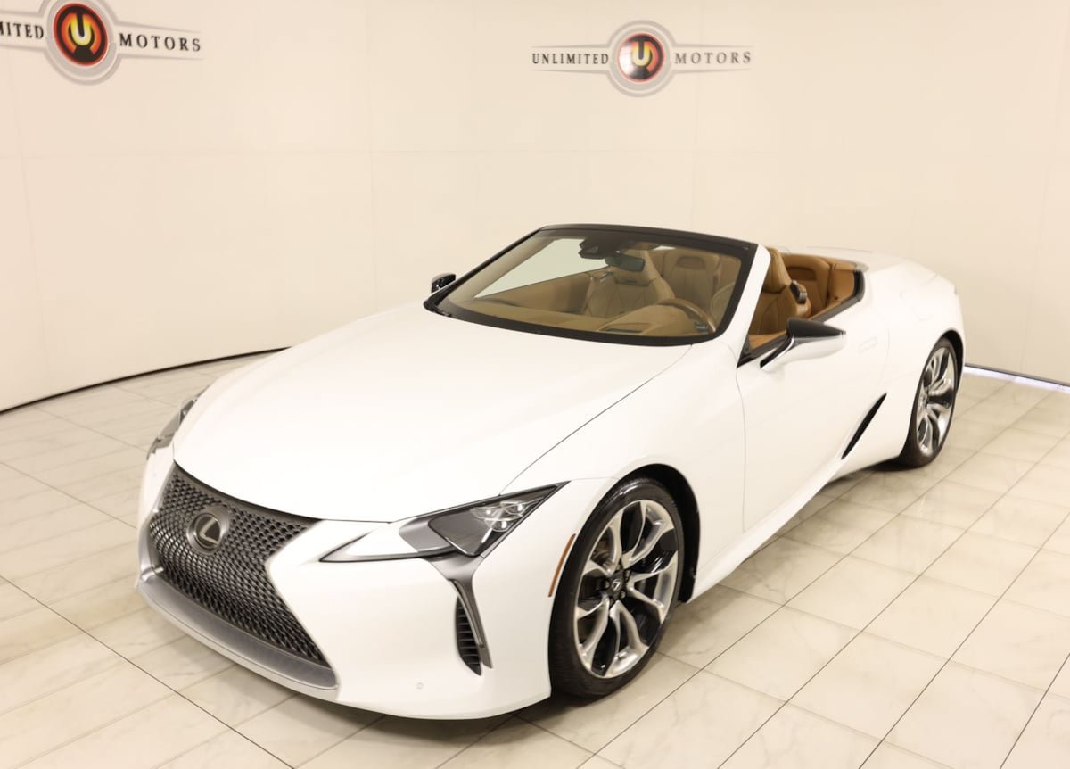 Used 2022 Lexus LC 500 Convertible w/ Touring Package RWD image 35