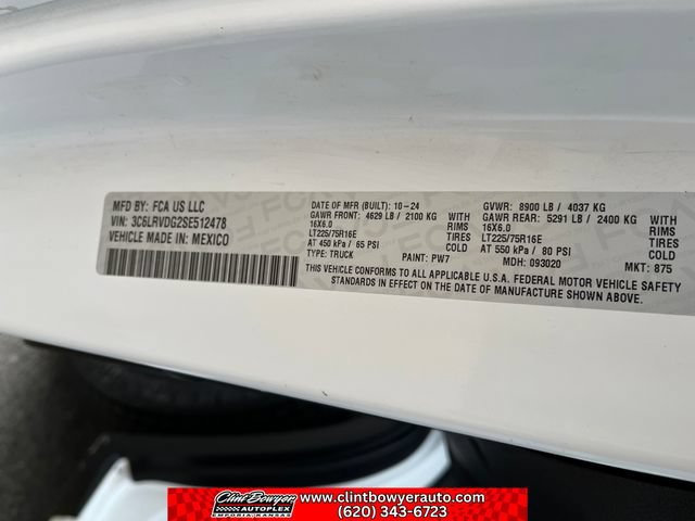 Used 2025 RAM ProMaster 2500 w/ Convenience Group FWD image 20
