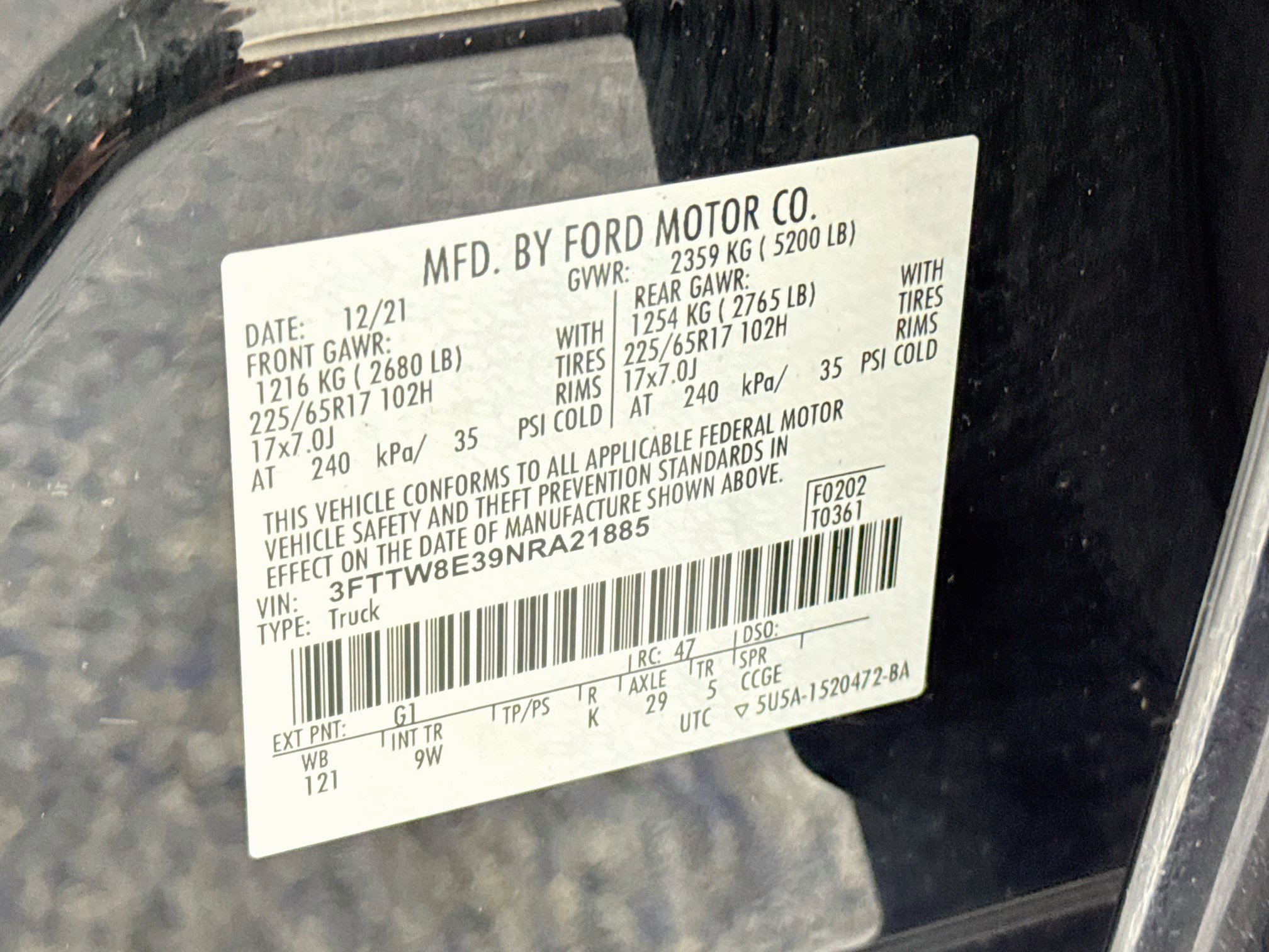 Used 2022 Ford Maverick XL FWD image 29