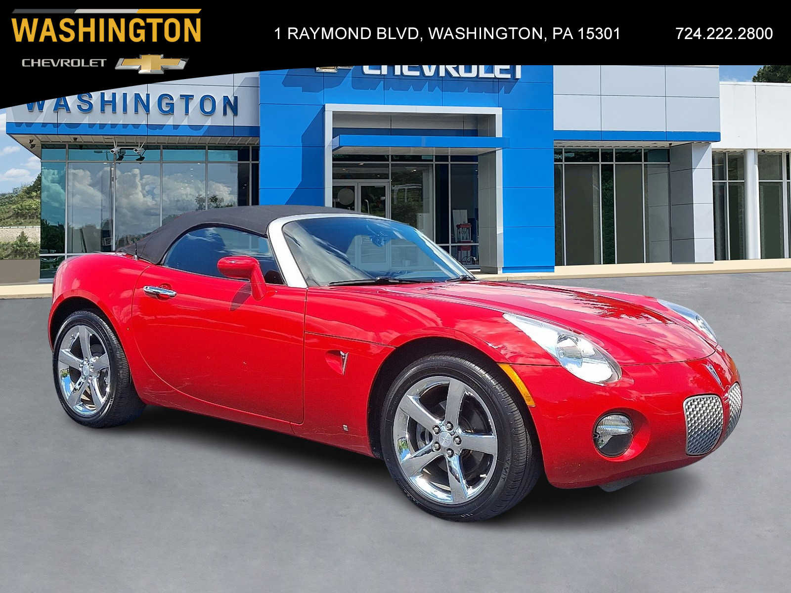 Used 2008 Pontiac Solstice Convertible w/ Premium Package RWD image 1