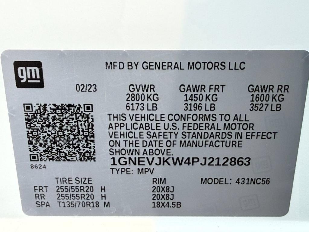 Used 2023 Chevrolet Traverse RS AWD/4WD image 29