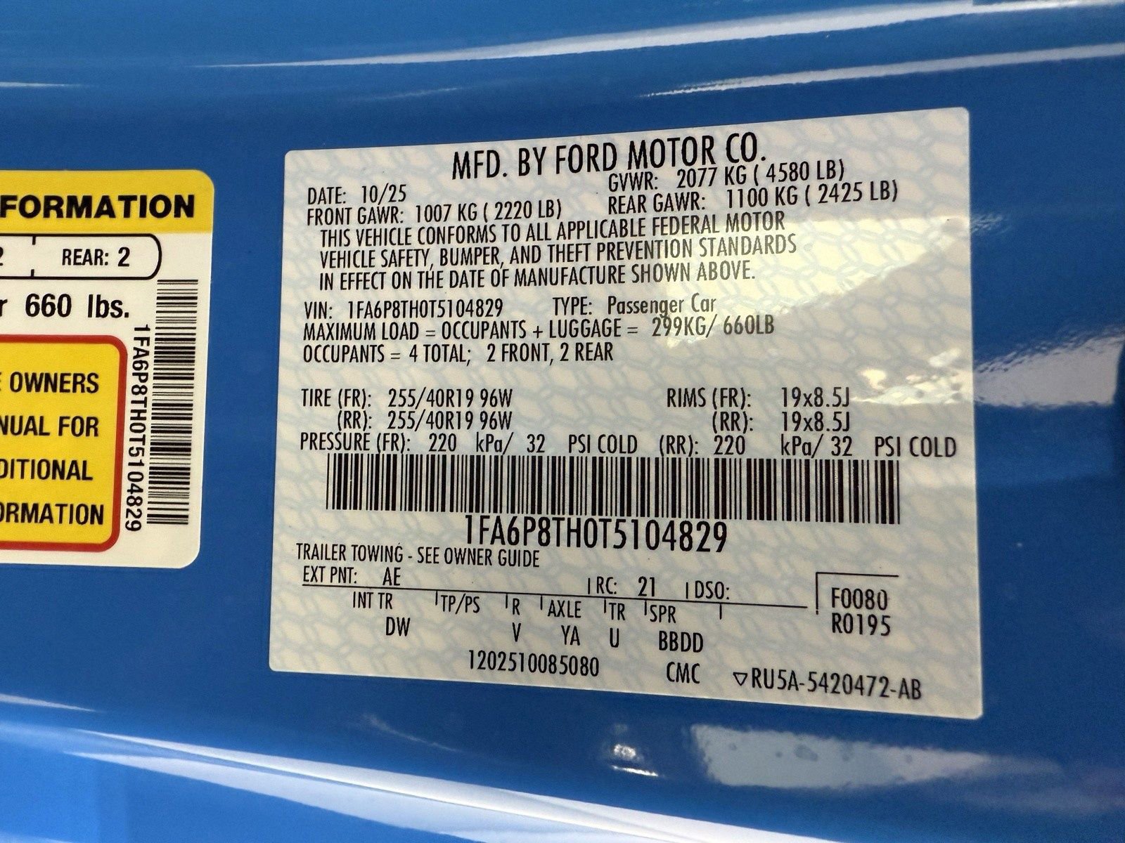 New 2026 Ford Mustang Coupe image 14