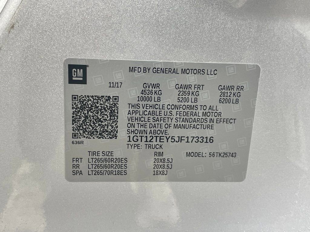 Used 2018 GMC Sierra 2500 SLT w/ Duramax Plus Package image 27