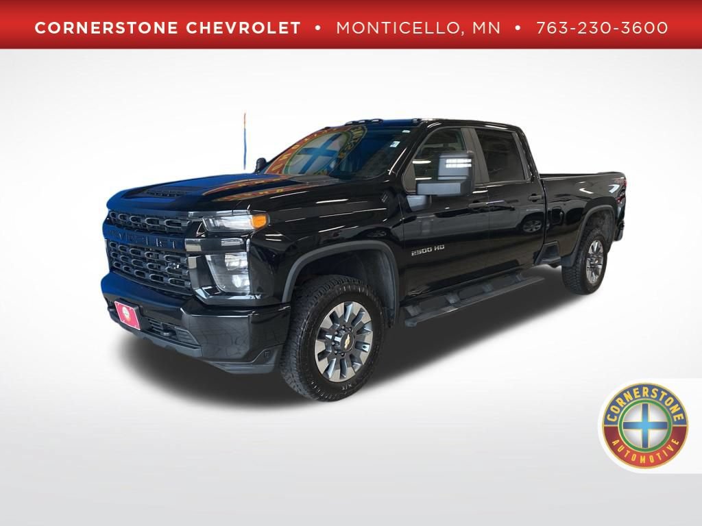 Used 2021 Chevrolet Silverado 2500 Custom w/ Gooseneck/5TH Wheel Package AWD/4WD image 1