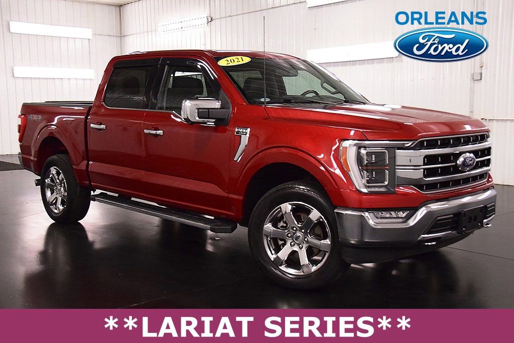 Used 2021 Ford F150 Lariat w/ Equipment Group 502A High image 1
