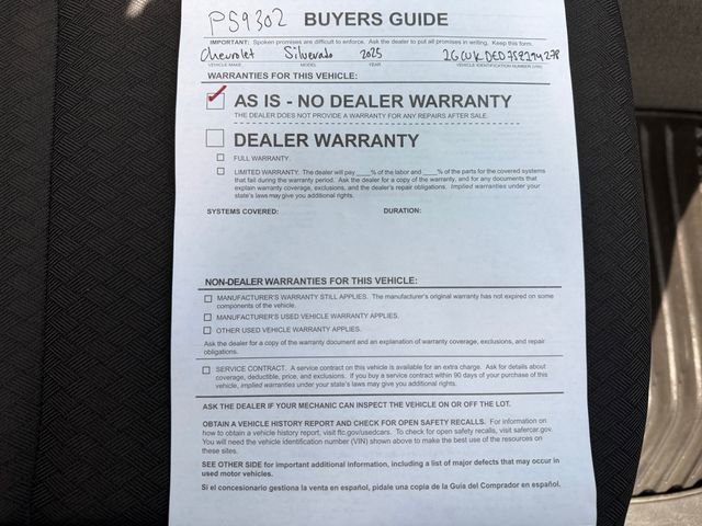 Used 2025 Chevrolet Silverado 1500 LT image 39