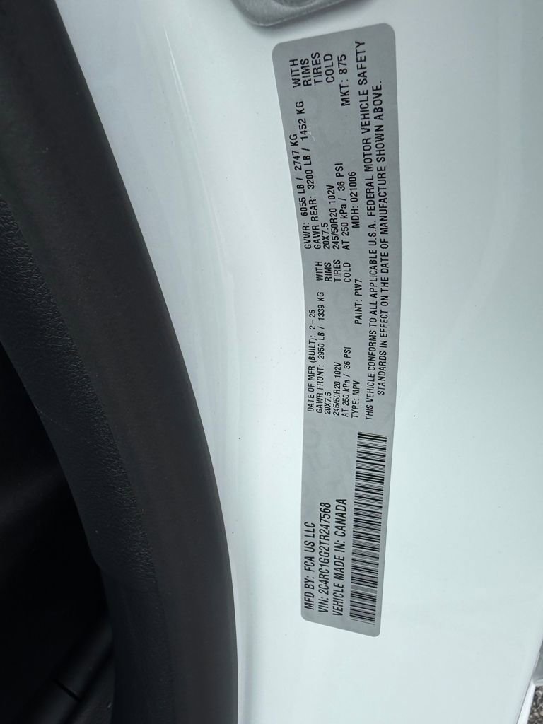 New 2026 Chrysler Pacifica Limited image 29