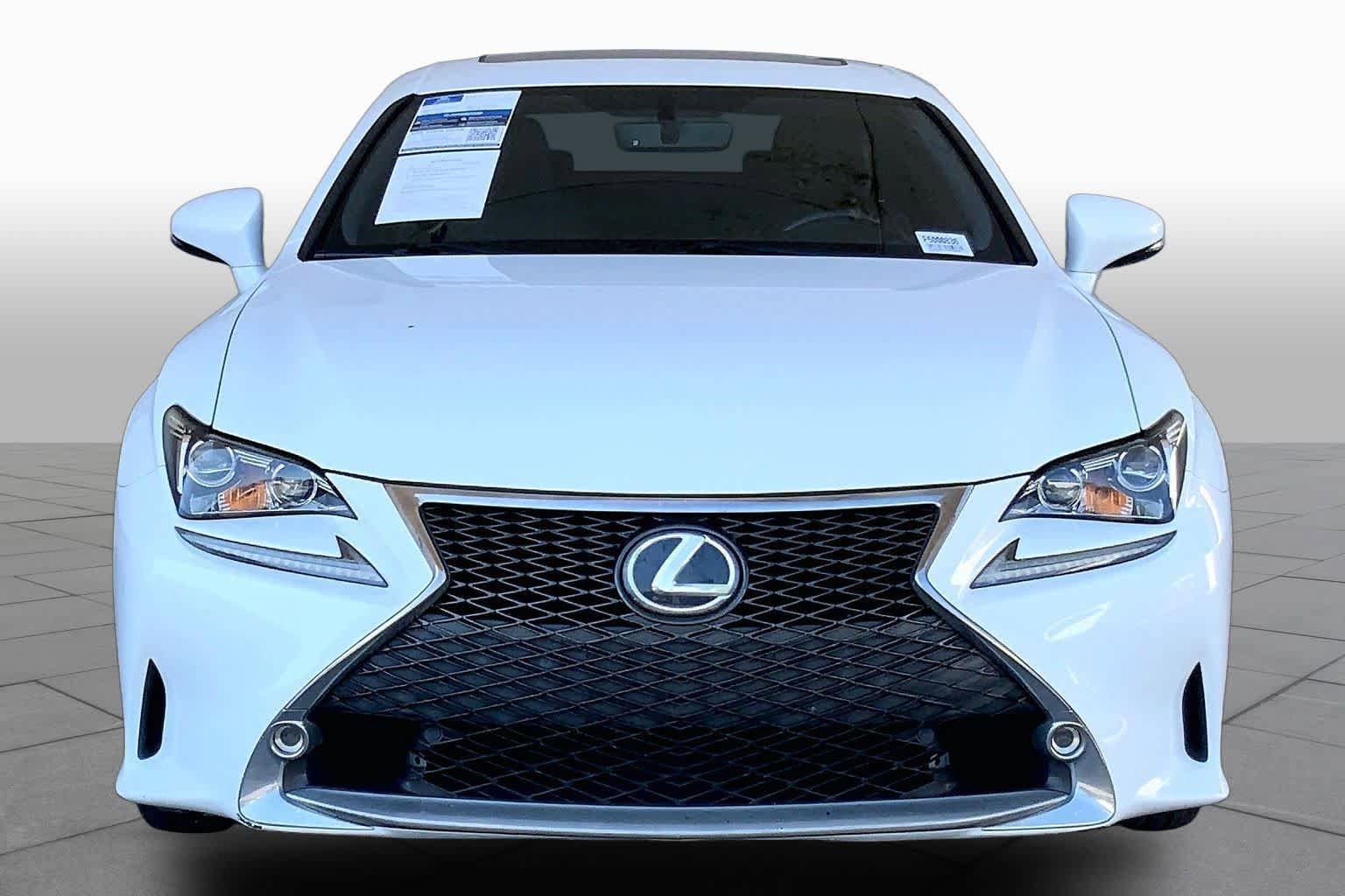 Used 2015 Lexus RC 350 w/ F Sport w/Summer Tires RWD image 4