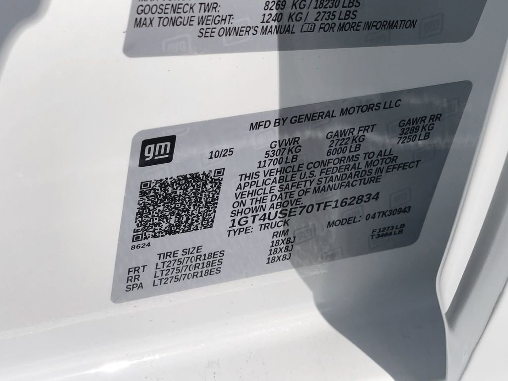 New 2026 GMC Sierra 3500 Pro w/ 1SA Pro Safety Plus Package image 40