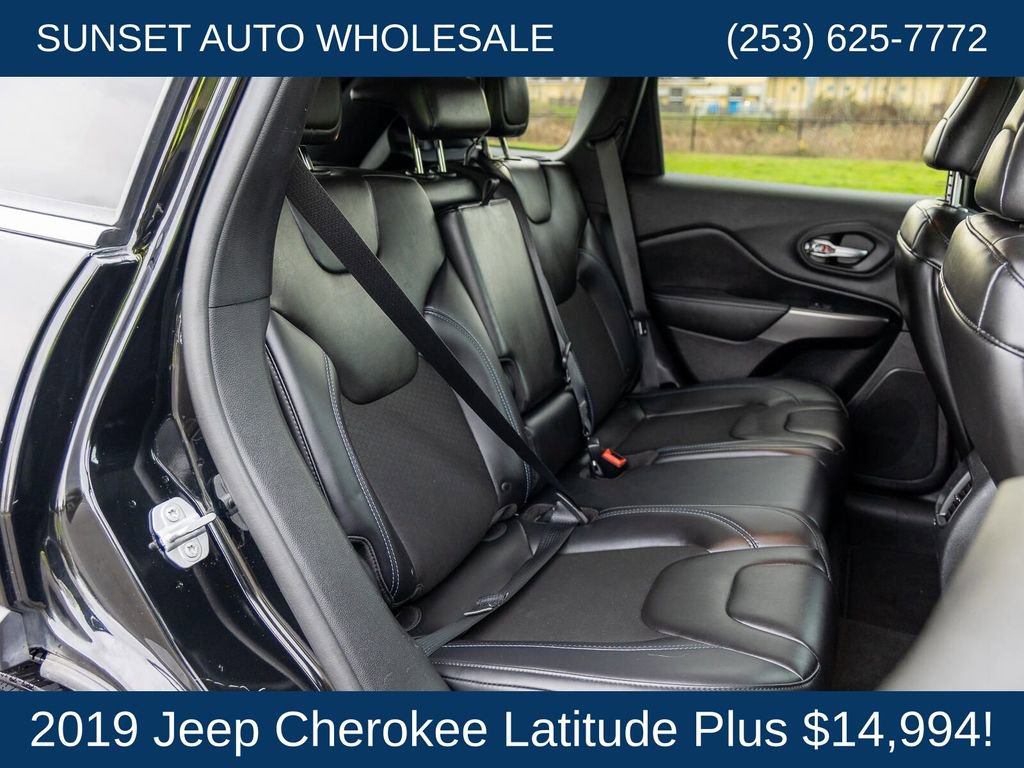 Used 2019 Jeep Cherokee Latitude Plus image 76