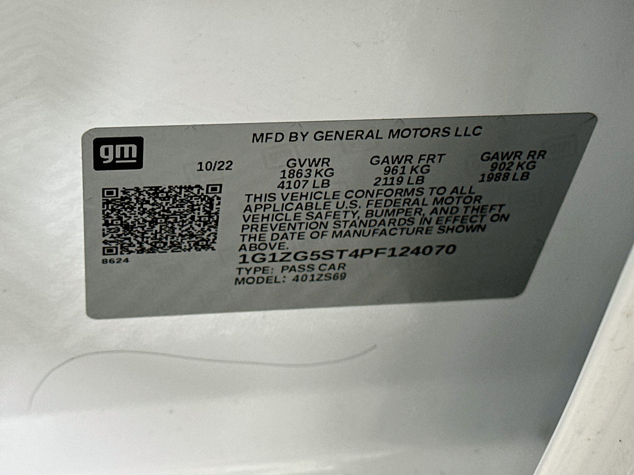 Used 2023 Chevrolet Malibu RS w/ LPO, Floor Liner Package FWD image 12