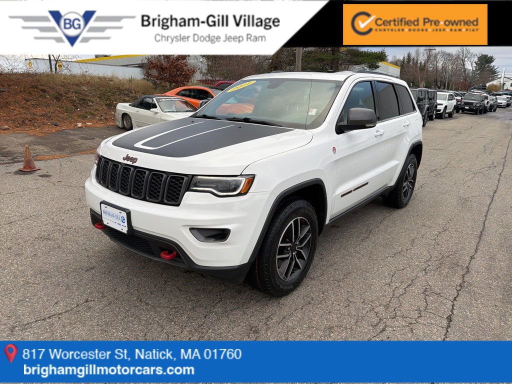 Certified 2021 Jeep Grand Cherokee Trailhawk w/ Premium Lighting Group