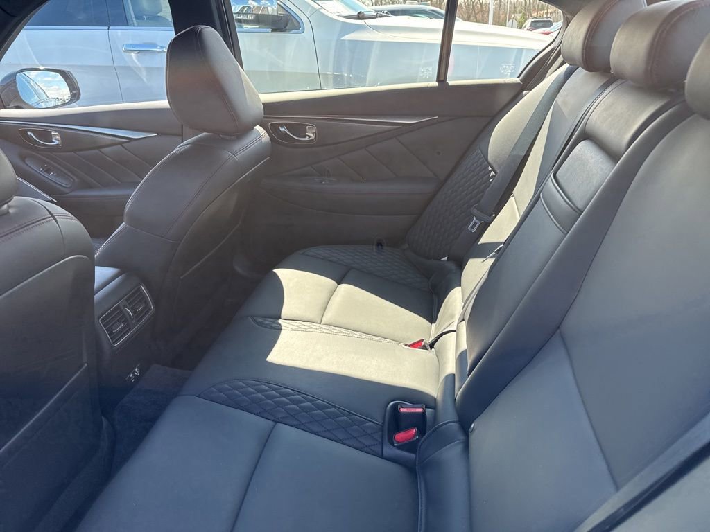 Used 2023 INFINITI Q50 Red Sport 400 w/ Black Opal Edition image 14