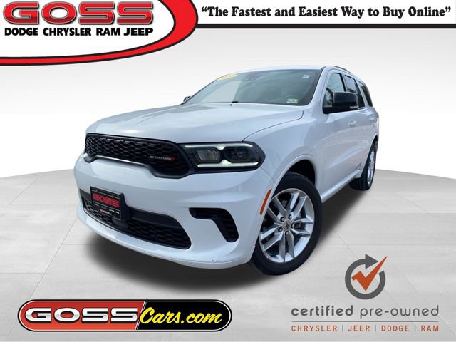 Certified 2024 Dodge Durango GT