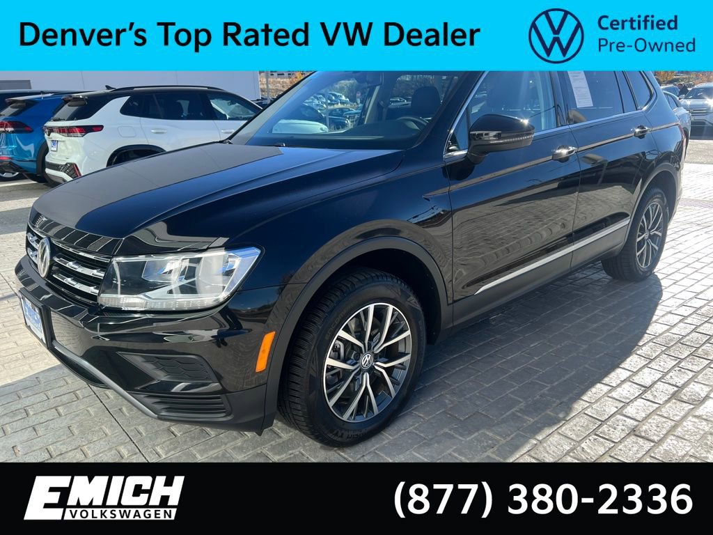 Used 2020 Volkswagen Tiguan SE w/ Panoramic Sunroof Package