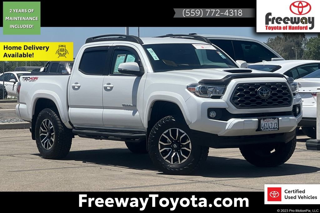 Used 2022 Toyota Tacoma TRD Sport w/ Technology Package AWD/4WD video 1