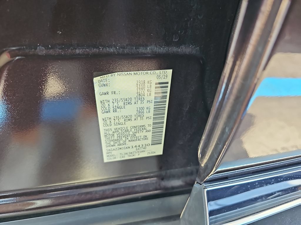 Used 2019 Nissan Murano Platinum FWD image 33
