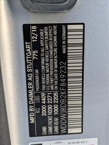 Certified 2019 Mercedes-Benz C 300 Coupe image 21