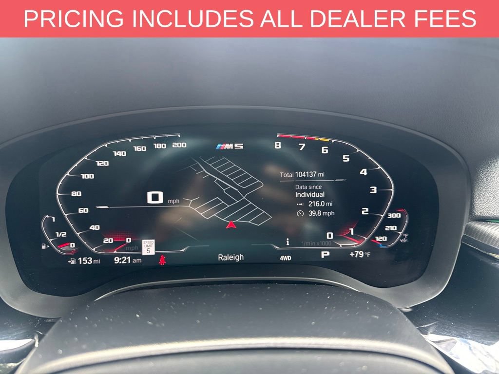 Used 2021 BMW M5 w/ Executive Package AWD/4WD image 3