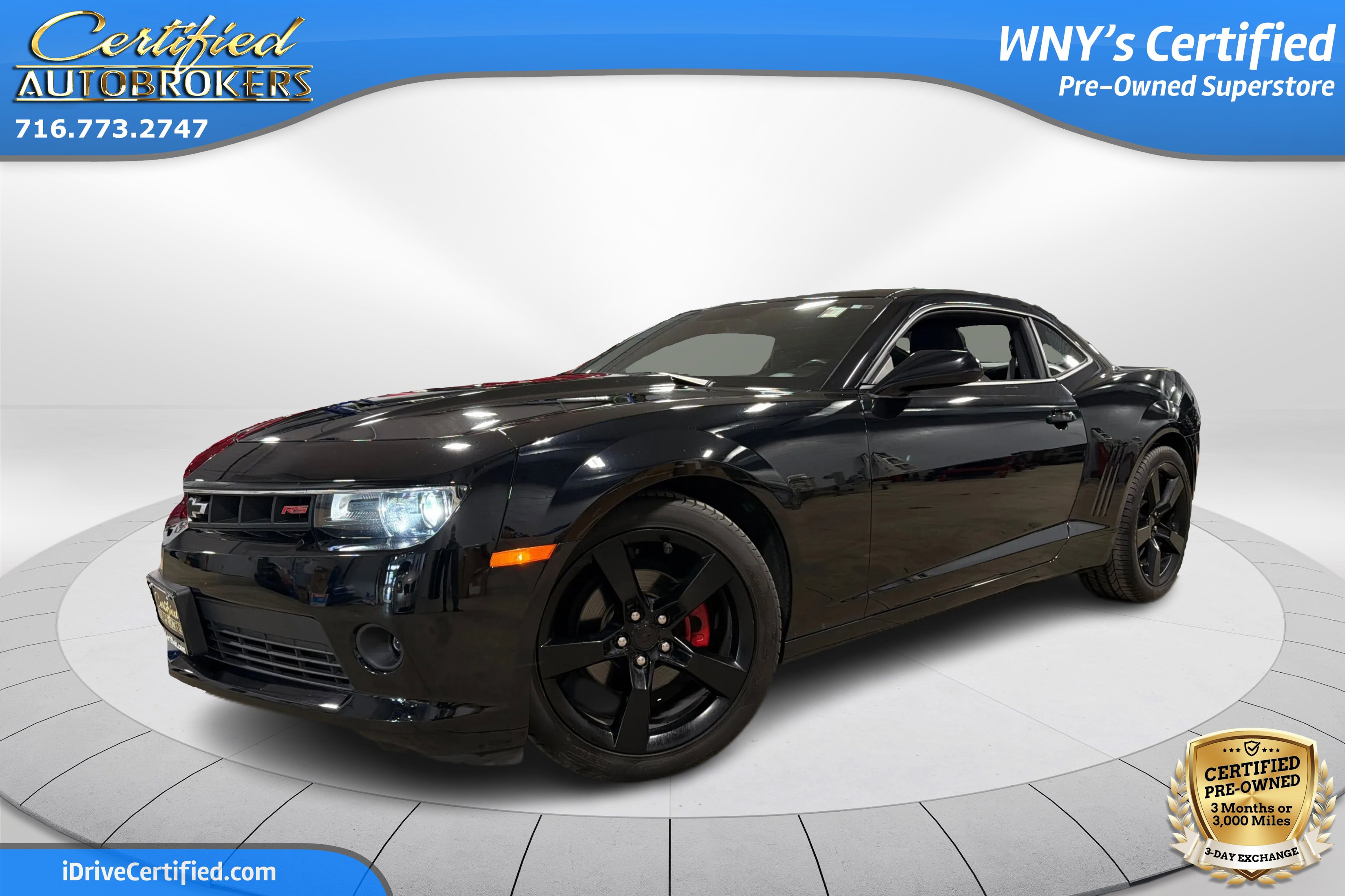 Used 2015 Chevrolet Camaro LT RWD image 1