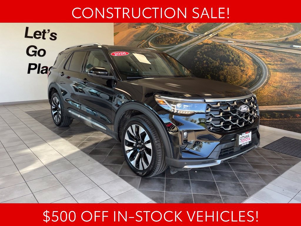 Used 2026 Ford Explorer Platinum w/ LUX Leather Package