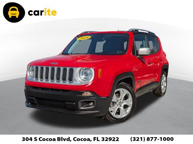 Used 2018 Jeep Renegade Limited w/ UConnect 8.4 Nav Group image 1