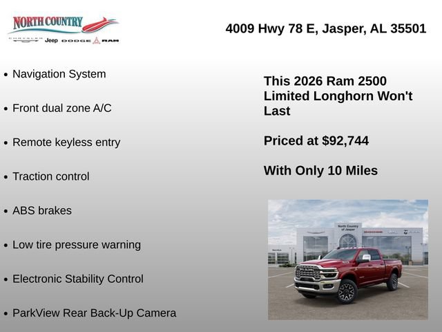 New 2026 RAM 2500 Limited AWD/4WD image 9