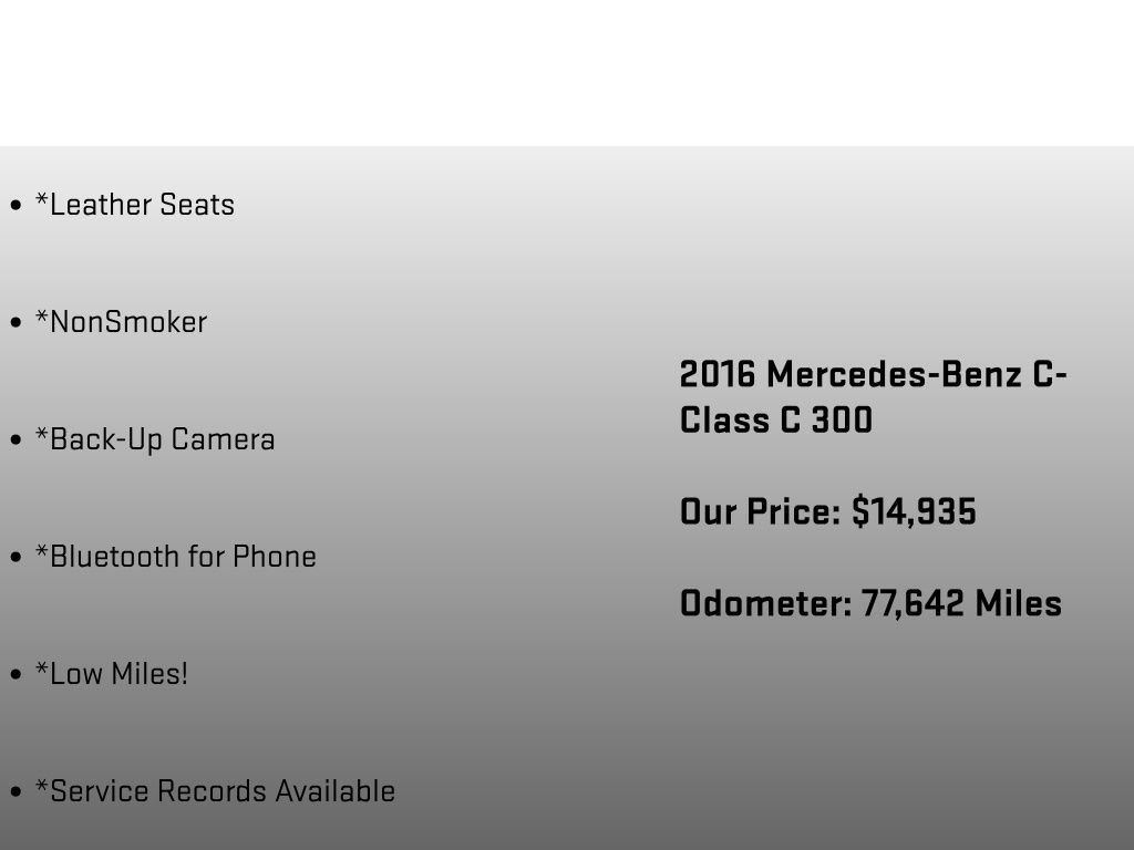 Used 2016 Mercedes-Benz C 300 4MATIC Sedan image 6