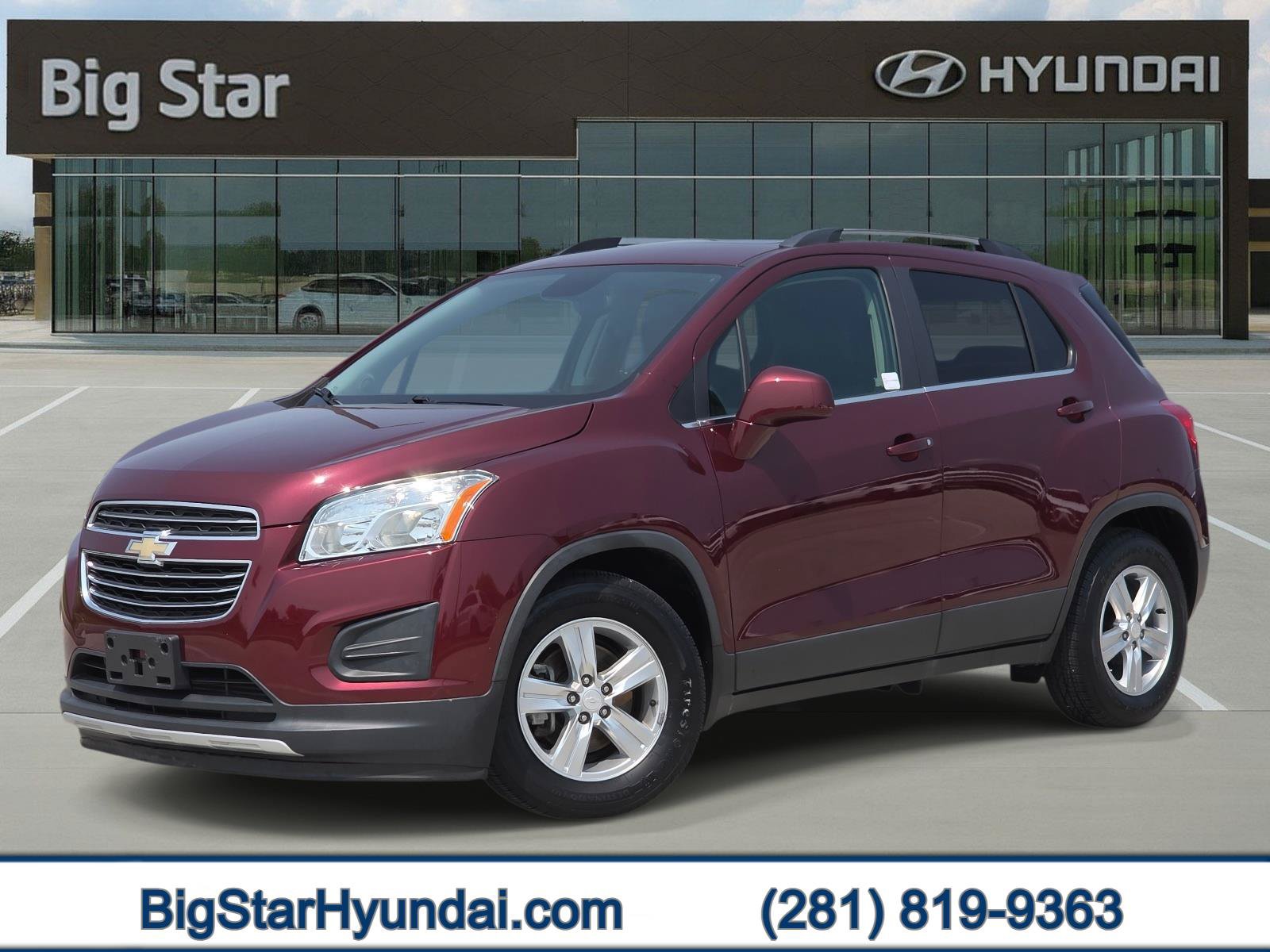 Used 2016 Chevrolet Trax LT w/ LT Sun and Sound Package FWD image 1