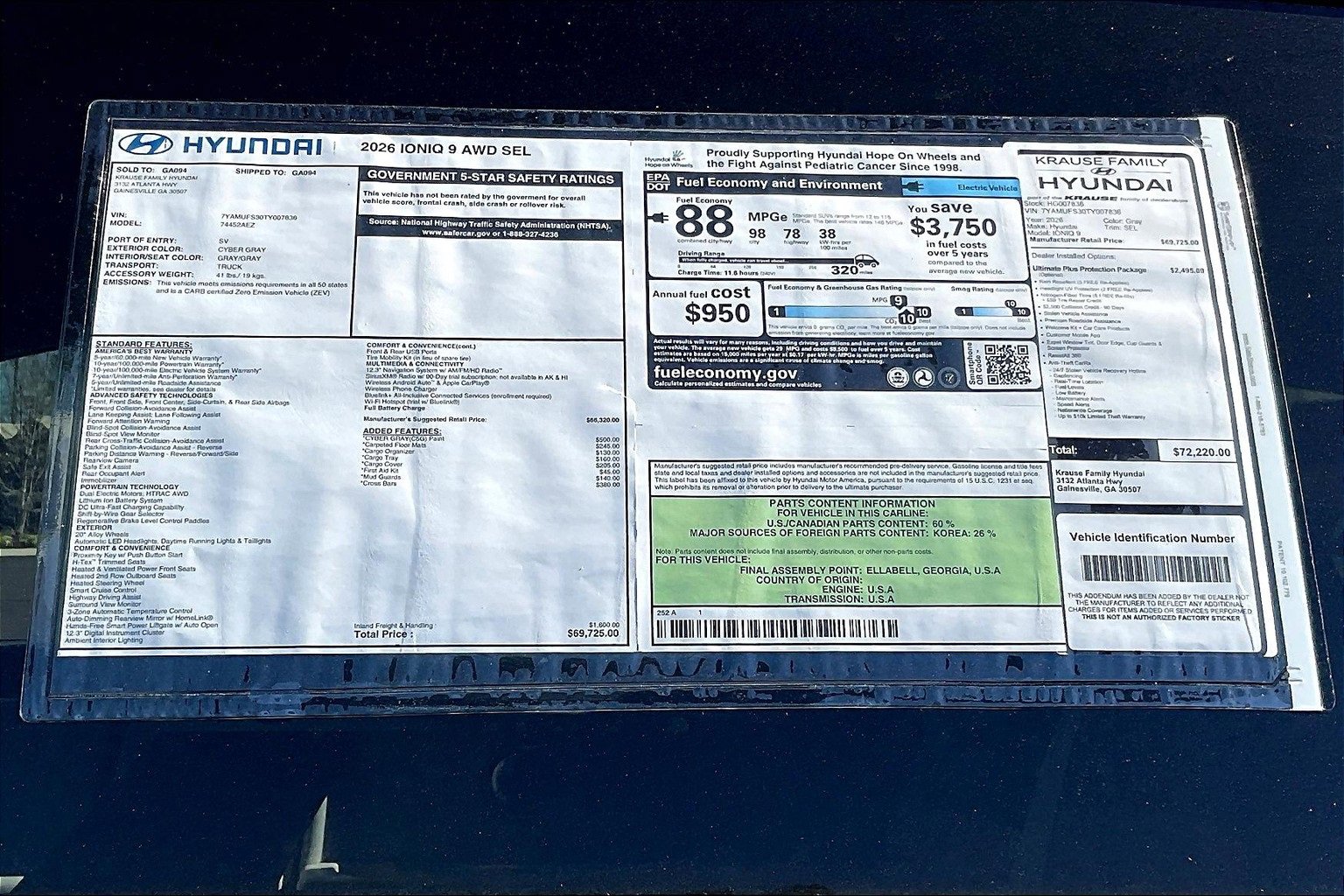 New 2026 Hyundai Ioniq 9 SEL image 14