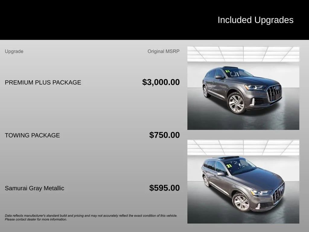 Used 2021 Audi Q7 3.0T Premium Plus w/ Premium Plus Package image 4