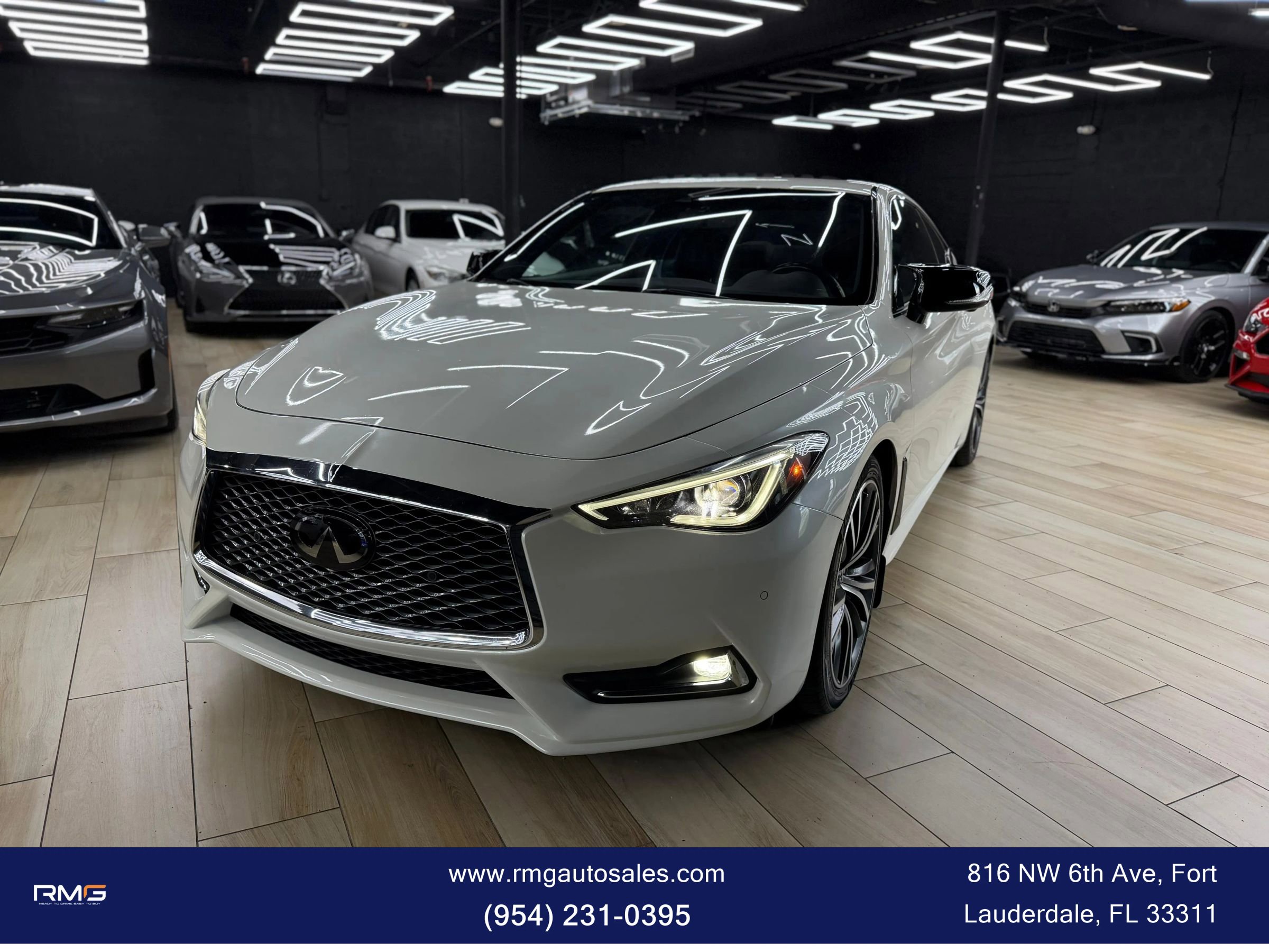Used 2021 INFINITI Q60 3.0t Luxe w/ Cargo Package RWD image 1