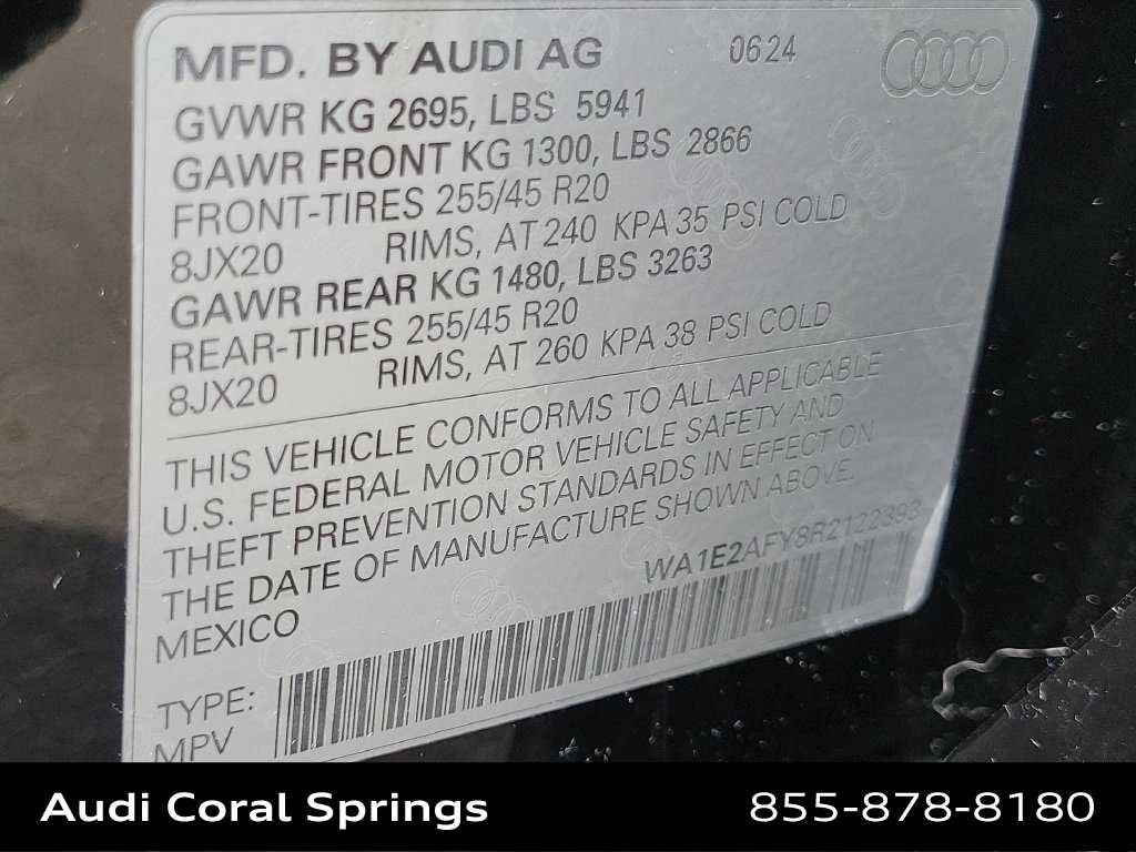 Certified 2024 Audi Q5 e Premium Plus w/ Premium Plus Package AWD/4WD image 29