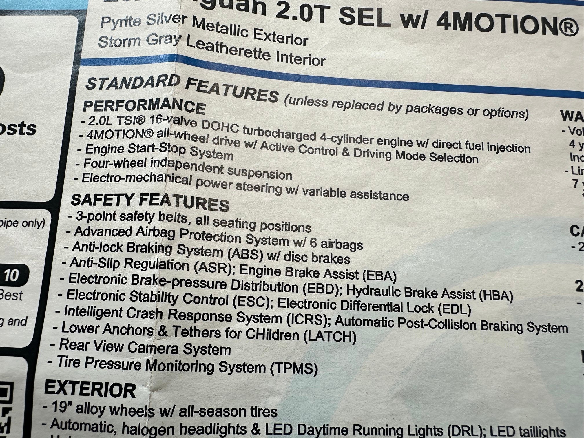 Used 2020 Volkswagen Tiguan SEL AWD/4WD image 31