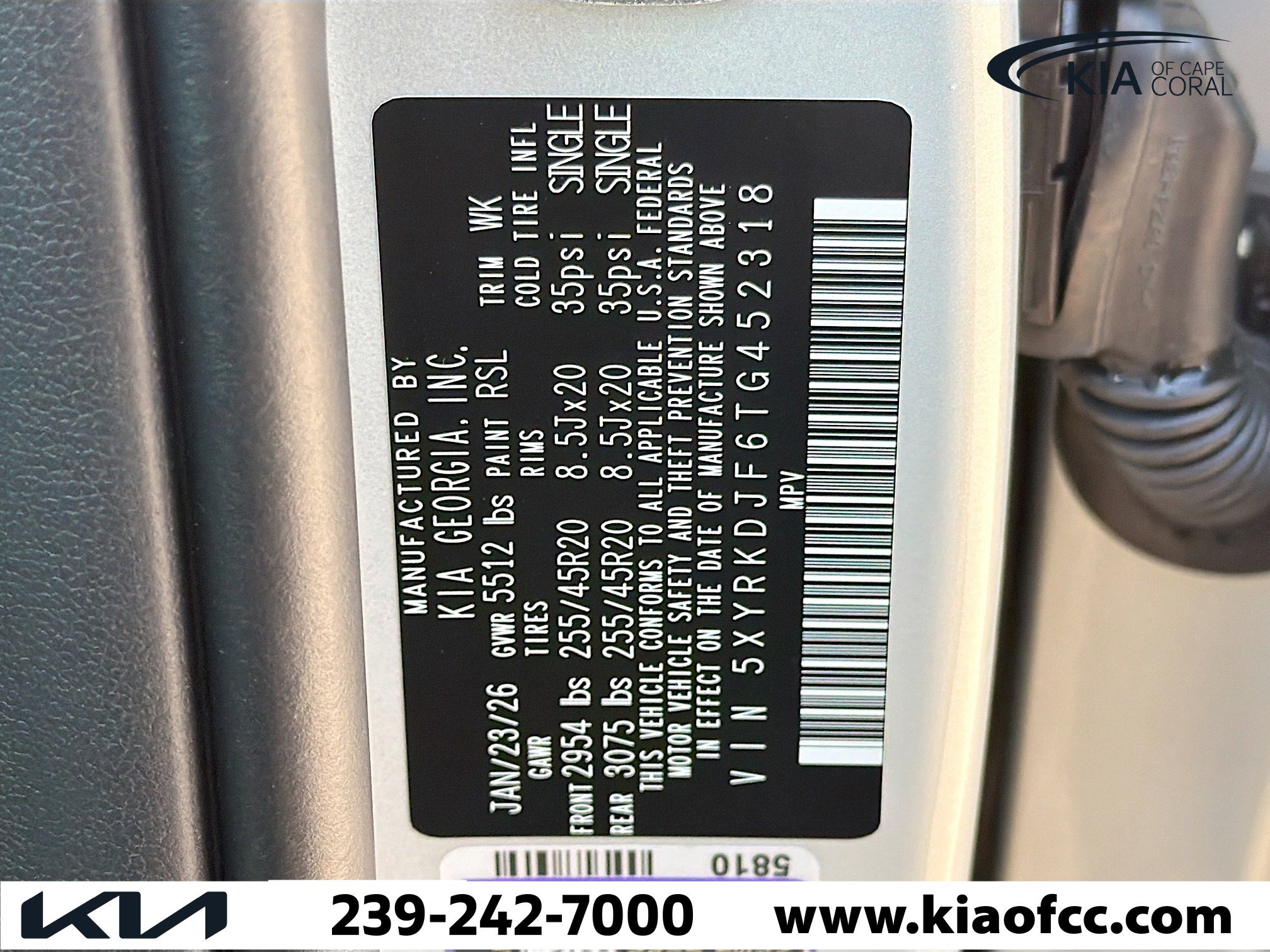 New 2026 Kia Sorento SX image 40