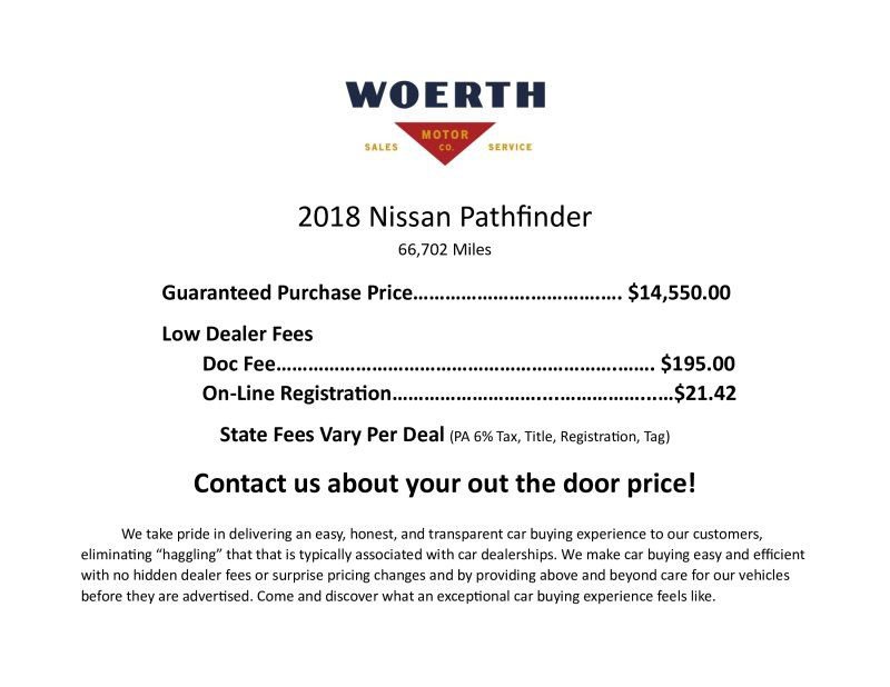 Used 2018 Nissan Pathfinder S AWD/4WD image 3