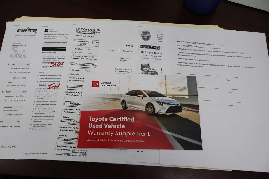 Certified 2023 Toyota Tacoma SR5 w/ Technology Package AWD/4WD image 29